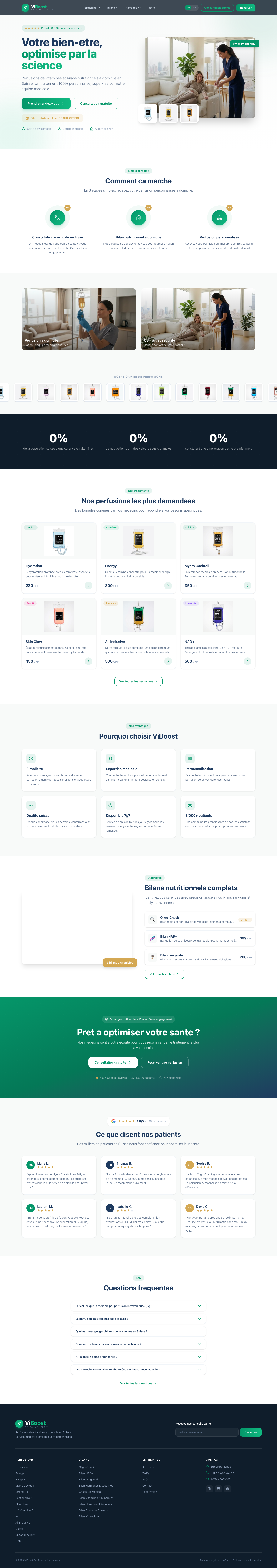 Screenshot site ViBoost